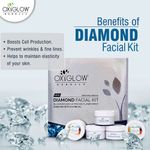 Buy OxyGlow Herbals Diamond facial kit, 63g,Prevent Wrinkles,Diamond Shine - Purplle