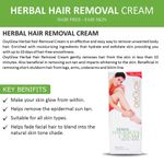 Buy Oxyglow Herbal Hair Removal Cream - 80 gm - Purplle