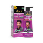 Buy VCare Shampoo Hair Color Triple Plus, Black, 180 ml - Purplle