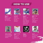 Buy VCare Shampoo Hair Color Triple Plus, Black, 180 ml - Purplle