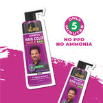 Buy VCare Shampoo Hair Color Triple Plus, Black, 180 ml - Purplle