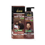 Buy VCare Shampoo Hair Color Triple Plus, Brown, 180 ml - Purplle