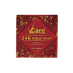 Buy VCare 24K Gold Soap, 100 gm - Purplle