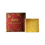 Buy VCare 24K Gold Soap, 100 gm - Purplle