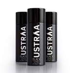Buy Ustraa Black Deodorant Body Spray, 150 ml- Set of 3 - Purplle