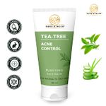 Buy Pure Ethics® Tea Tree Anti Acne Face Wash for Oil Control & Glowing Skin with Green Tea, Aloevera - 100 Ml - Purplle