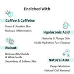 Buy mCaffeine Espresso Deep Exfoliation Kit with Hyaluronic Acid, Natural AHA, Walnut | Face Wash, Face Scrub, Face Mask | All Skin Types | Cruelty Free & Vegan 250 gm - Purplle