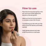 Buy WINSTON Rechargeable Battery Operated Women Epilator/Trimmer for gentle Upper Lip, Chin, Eyebrow, Face hair removal at home for ladies (Grey) - WE-102 - Purplle