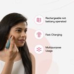 Buy WINSTON Rechargeable Battery Operated Women Epilator/Trimmer for gentle Upper Lip, Chin, Eyebrow, Face hair removal at home for ladies (Grey) - WE-102 - Purplle