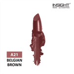 Buy Insight Matte Lipstick (L-21)-A21-Belgiam Brown (4.2 Gm) - Purplle
