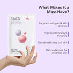 Buy O3+ Facialist Glow Face Sheet Mask Healthier radiant skin.Hydrated & awakened skin.Minimised brown spots & freckles.Dull combination skin.(1 pcs 30 gm) - Purplle