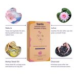Buy Sanfe Sakura Body Wax Strips with Complementary Cleansing Wipes - 20 Strips | Unclogs pores - Purplle