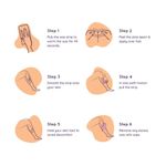 Buy Sanfe Sakura Body Wax Strips with Complementary Cleansing Wipes - 20 Strips | Unclogs pores - Purplle