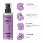 Buy Sanfe Sensual Intimate Massage Gel for Women - 50ml with Strawberry & Coconut extracts Non Greasy Lubricant & Moisturizing Gel for Women (Multicolor) - Purplle