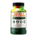 Buy NatureLife Nutrition Plant Based Multivitamin with Vitamin C, D, E, A, B1, B2, B3, B5, B6, B7, B9, B12, Calcium, Magnesium and 60+ Ingredients for Women & Men – 60 Veg Capsules - Purplle