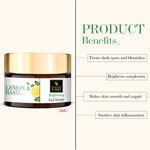 Buy Good Vibes Brightening Gel Scrub - Lemon & Basil (50 g) - Purplle