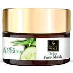 Buy Good Vibes Detox Face Mask - Aloe Cucumber (100 g) - Purplle