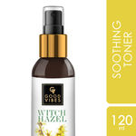 Buy Good Vibes Witch Hazel Soothing Toner | Hydrating, Soothing | No Parabens, No Alcohol, No Sulphates, No Mineral Oil, No Animal Testing (120 ml) - Purplle
