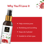 Buy Good Vibes Pomegranate Glow Toner | Rejuvenating, Hydrating | With Honey | No Parabens, No Alcohol, No Sulphates, No Animal Testing (200 ml) - Purplle