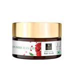 Buy Good Vibes Pomegranate Brightening Face Scrub | Anti-Ageing, Sun Protection | With Almond Oil | No Parabens, No Sulphate, No Mineral Oil (100 g) - Purplle