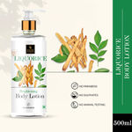 Buy Good Vibes Liquorice Brightening Body Lotion | Non-Greasy, Moisturizing, Softening | No Parabens, No Sulphates, No Animal Testing (500 ml) - Purplle