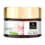 Buy Good Vibes Rose Hydrating Face Mask | Moisturizing, Softening | No Parabens, No Sulphates, No Mineral Oil, No Animal Testing (50 gm) - Purplle