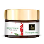Buy Good Vibes Pomegranate Brightening Face Scrub | Anti-Ageing, Sun Protection | With Almond Oil | No Parabens, No Sulphate, No Mineral Oil (50 gm) - Purplle