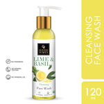 Buy Good Vibes Cleansing Face Wash - Lime & Basil (120 ml) - Purplle