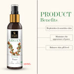 Buy Good Vibes Argan Hydrating Face Toner | Hydrating, Moisturizing | No Parabens, No Alcohol, No Sulphates, No Mineral Oil, No Animal Testing (120 ml) - Purplle