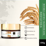 Buy Good Vibes Wheatgerm Nourishing Night Cream | Anti-Inflammatory, Heals Scars | With Almond Oil | Np Parabens, No Sulphates, No Mineral Oil (100 g) - Purplle