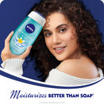 Buy Nivea Frangipani & care oil Body wash for long-lasting freshness - Purplle