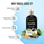 Buy St.Botanica Activated Charcoal Hair Shampoo (300 ml) - Purplle