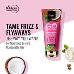Buy St.Botanica GO Anti-Frizz Hair Conditioner - With Coconut Oil, Shea Butter, Keratin, No SLS / Sulphate, Paraben, Silicones, Colors, 200 ml - Purplle