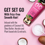 Buy St.Botanica GO Anti-Frizz Hair Conditioner - With Coconut Oil, Shea Butter, Keratin, No SLS / Sulphate, Paraben, Silicones, Colors, 200 ml - Purplle