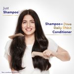 Buy Dove Daily Shine Hair Conditioner for dull frizzy hair, 80 ml - Purplle