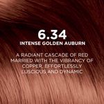 Buy L'Oreal Paris Excellence Fashion - Shade 6.34 Intense Golden Auburn (172 ml) - Purplle