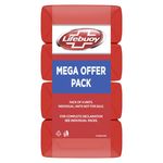 Buy Lifebuoy Total Germ Protection Soap 125 g (Buy 3 Get 1 Free) - Purplle