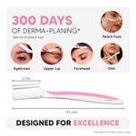 Buy LetsShave Evior Women Face Razor (Pack of 6) - Purplle