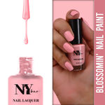 Buy NY Bae Blossomin' Nail Lacquer - Cotton Candy 4 (6 ml) | Pink | Glossy Finish | Rich Pigment | Chip-proof | Long lasting | Cruelty Free - Purplle