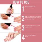 Buy NY Bae Blossomin' Nail Lacquer - Cotton Candy 4 (6 ml) | Pink | Glossy Finish | Rich Pigment | Chip-proof | Long lasting | Cruelty Free - Purplle