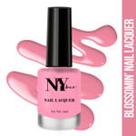 Buy NY Bae Blossomin' Nail Lacquer - Pink Mauve 6 (6 ml) | Pink | Glossy Finish | Rich Pigment | Chip-proof | Long lasting | Cruelty Free - Purplle
