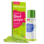 Buy PeeBuddy Before and After Toilet Hygeine Combo Combo of 2 - Purplle