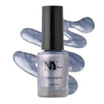 Buy NY Bae Hustlin' Nail Lacquer - High Heels & Desires 4 (6 ml) | Grey | Glossy Finish | Rich Pigment | Chip-proof | Long lasting | Cruelty Free - Purplle