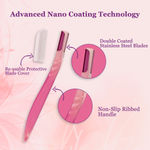 Buy Kai Bi-Hada Face Razor-Pink ( New Pack) - Purplle