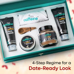 Buy mCaffeine Coffee Mood Skin Care Gift Set For Men and Women| Signature Body Scrub, Face Wash, Scrub & Mask with Brew Scoop and Face Towel | Rakhi Gift (170g) - Purplle