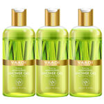 Buy Vaadi Herbals Enticing Lemongrass Shower Gel Value Pack of 3 (300 ml x 3) - Purplle