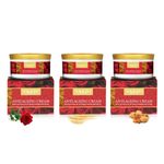 Buy Vaadi Herbals Value Pack Of 3 Anti Ageing Cream With Extracts Of Almonds, Wheatgerm And Rose (150 g * 3) - Purplle