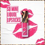 Buy Stay Quirky Mini Liquid Lipstick Pink - Smarty Pants Bossy Lips 11 | Highly Pigmented | Non-drying | Long Lasting | Easy Application | Water Resistant | Transferproof | Smudgeproof(1.6 ml) - Purplle