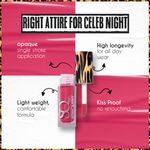 Buy Stay Quirky Mini Liquid Lipstick Pink - Right Attire For Celeb Night 12 | Highly Pigmented | Non-drying | Long Lasting | Easy Application | Water Resistant | Transferproof | Smudgeproof(1.6 ml) - Purplle