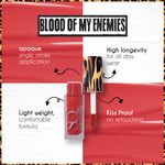 Buy Stay Quirky Mini Liquid Lipstick Red - Blood Of My Enemies 15 | Highly Pigmented | Non-drying | Long Lasting | Easy Application | Water Resistant | Transferproof | Smudgeproof (1.6 ml) - Purplle